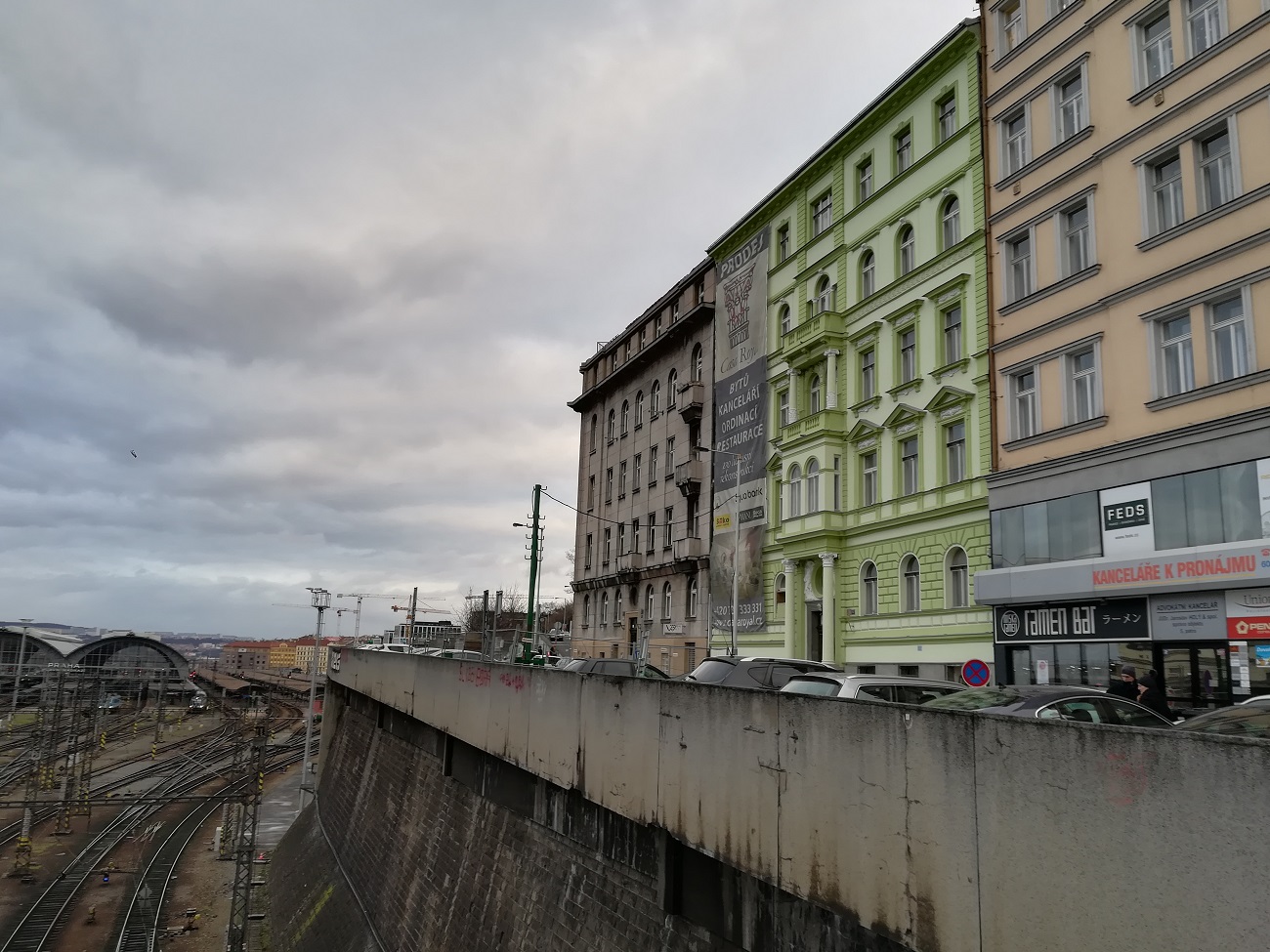 Nově zrekonstruované byty hned nad Hlavním nádražím v Praze
