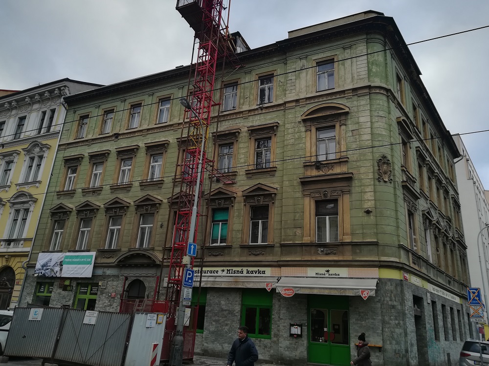 Nové půdní byty v pražském Karlíně