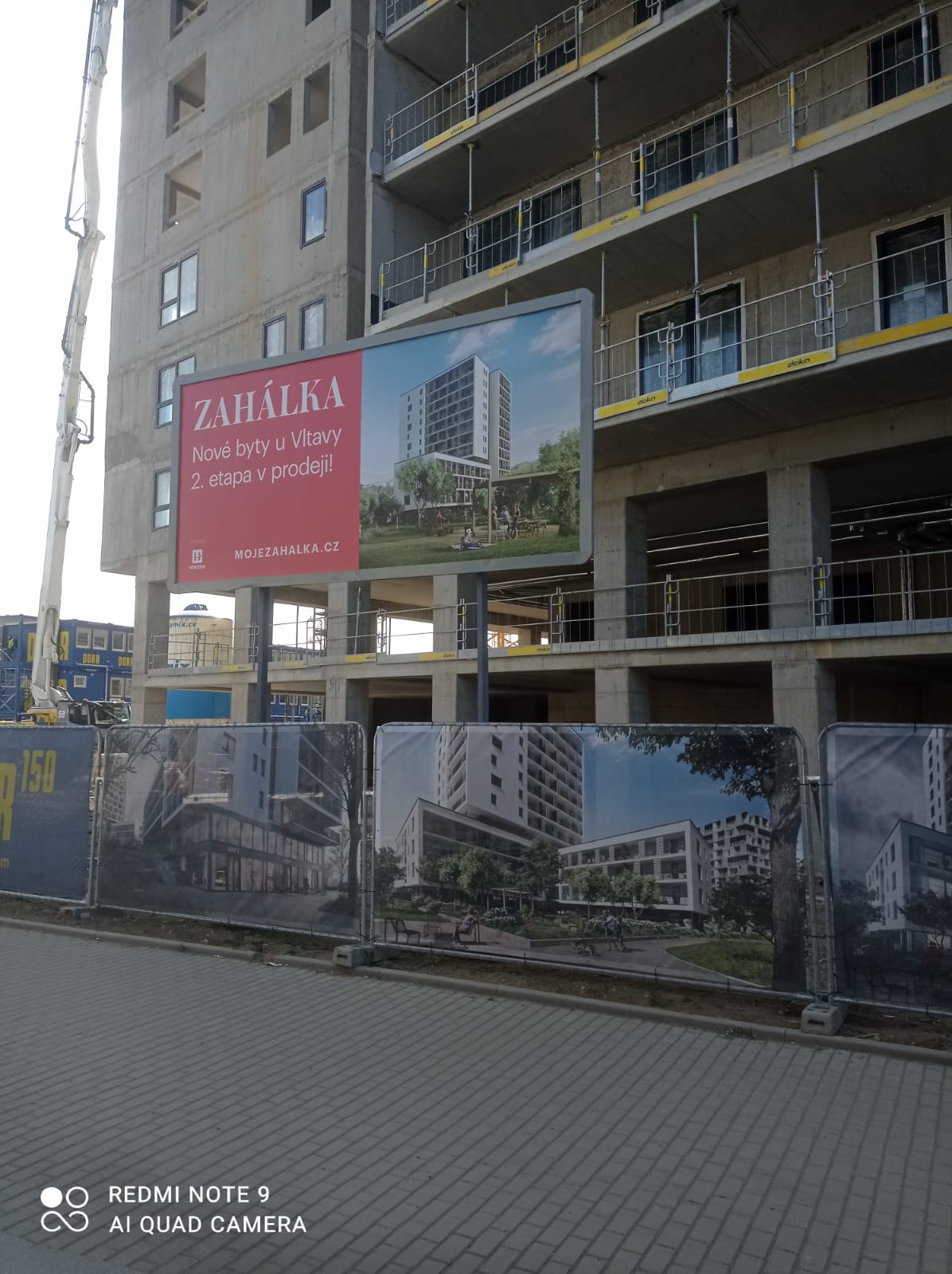 Nové byty u vody v pražských Modřanech